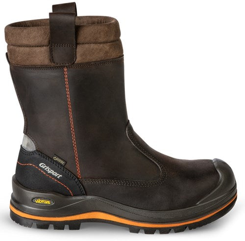 Afbeelding laden in galerijviewer, Grisport safety ranger laars hound 34007 s3 +kn | bruin oranje | maat 47 - 00.205.006.47