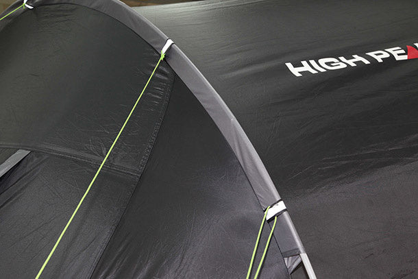 Afbeelding laden in galerijviewer, High peak Familietent Tauris 4.0 4-persoons 440 cm donkergrijs