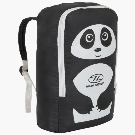 Afbeelding laden in galerijviewer, Highlander Mummy Slaapzak Panda 300 Zwart wit