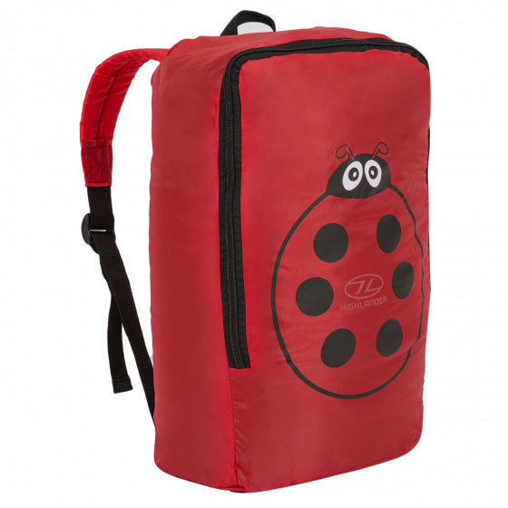 Afbeelding laden in galerijviewer, Highlander Mummy Slaapzak Ladybird 170 cm Polyester Rood