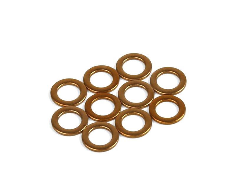 Afbeelding laden in galerijviewer, Hope m6 copper washers for brake hose (10 pieces)