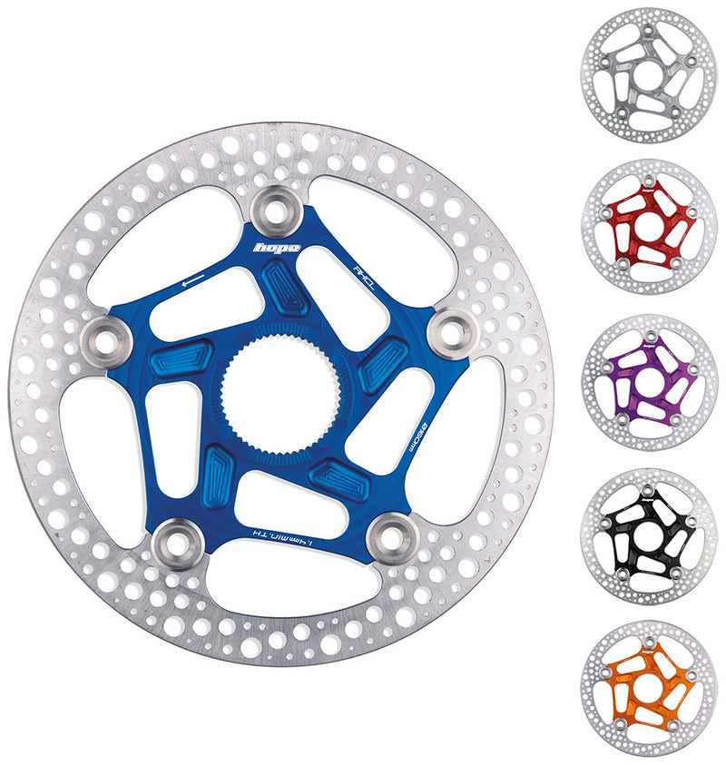 Afbeelding laden in galerijviewer, Hope rx centerlock disc rotor 160mm