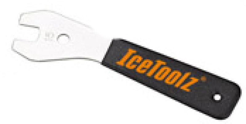 Afbeelding laden in galerijviewer, IceToolz conussleutel 15mm met handvat 20cm 2404715
