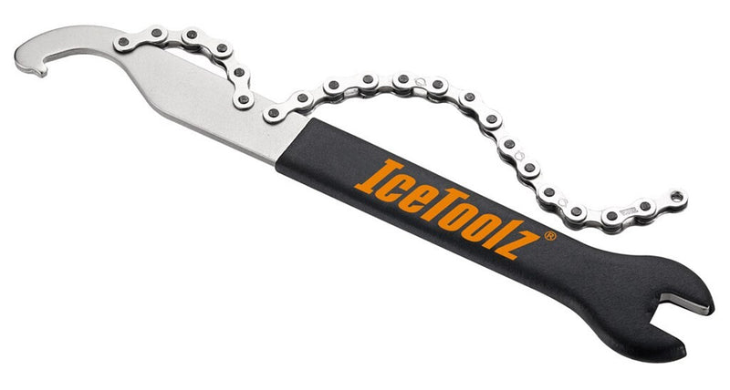 Afbeelding laden in galerijviewer, Icetoolz multi-speed gereedschap 24034s4 met pedaalsleutel, haak en freewheelafnemer 1 2 x 3 32