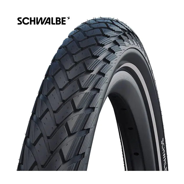 Afbeelding laden in galerijviewer, Schwalbe Buitenband Marathon Perf G-Guard 26 x 2.00 zw refl