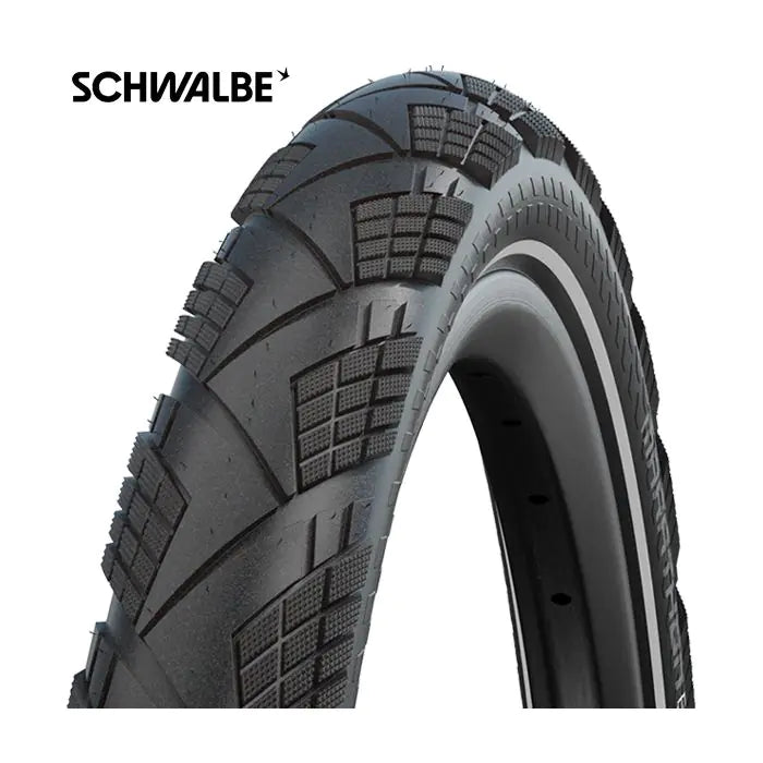 Afbeelding laden in galerijviewer, Buitenband Schwalbe 28-2.00 (50-622) Marathon Efficiency zwart vw R