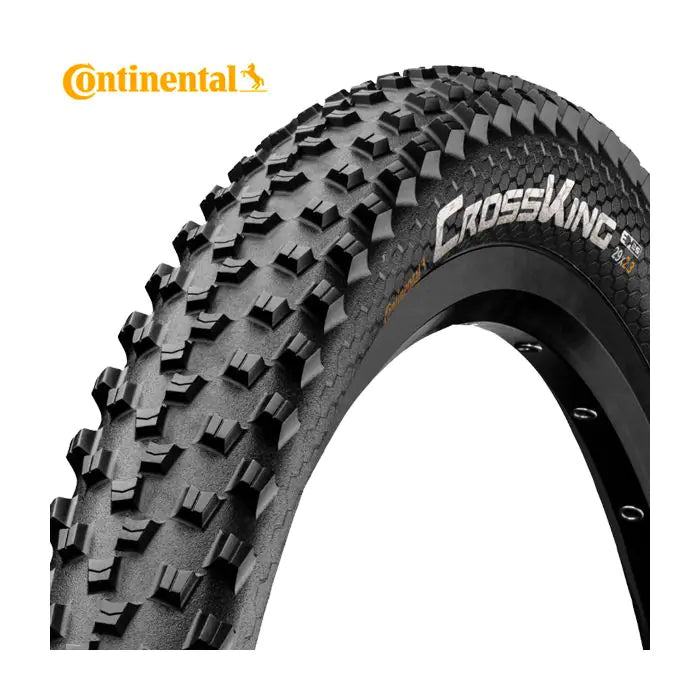Afbeelding laden in galerijviewer, Continental Cross King MTB Buitenband - Draad, Zwart, 26x2.20, 55-559