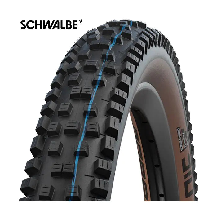 Afbeelding laden in galerijviewer, Vouwband Schwalbe Nobby Nic Super Ground 26 x 2.40 62-559 mm - classic sidewall