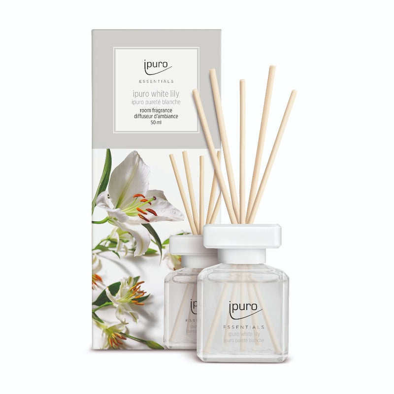 Afbeelding laden in galerijviewer, Ipuro geurdiffuser white lily 50 ml