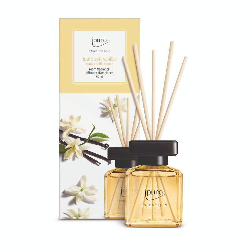 Afbeelding laden in galerijviewer, Ipuro geurdiffuser soft vanilla 50 ml