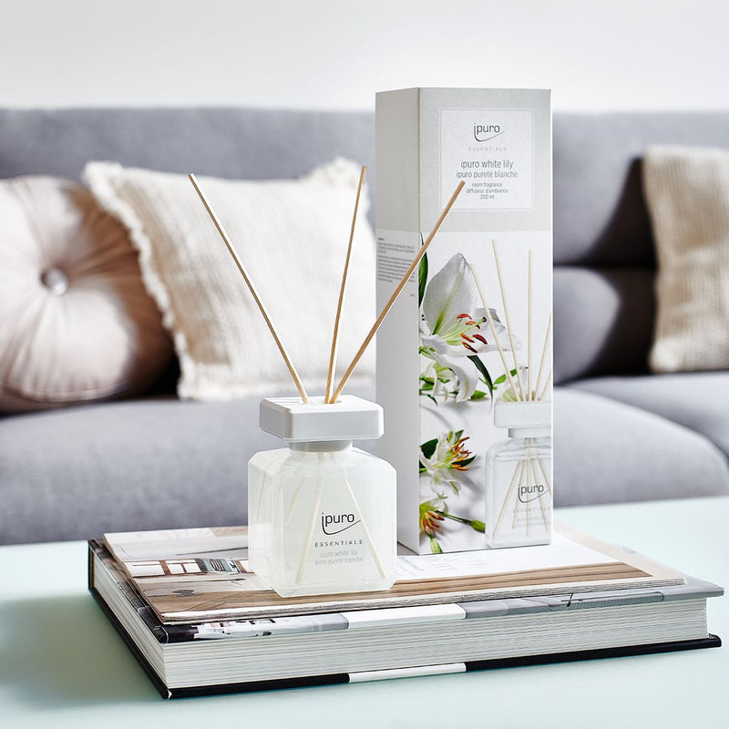 Afbeelding laden in galerijviewer, Ipuro geurdiffuser white lily 200 ml