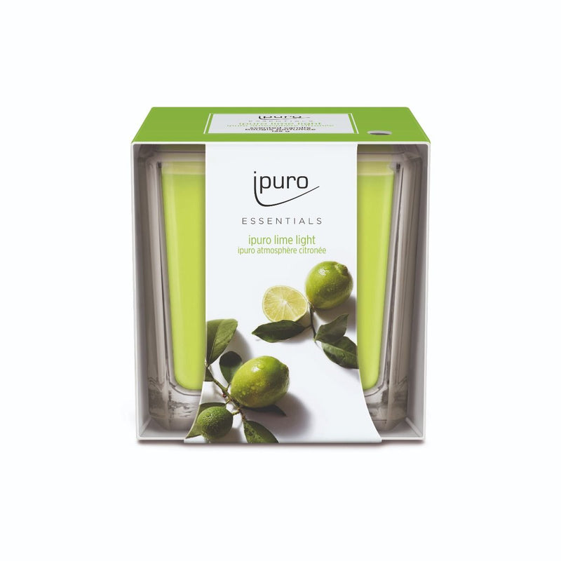 Afbeelding laden in galerijviewer, Ipuro geurkaars lime light 125gr.
