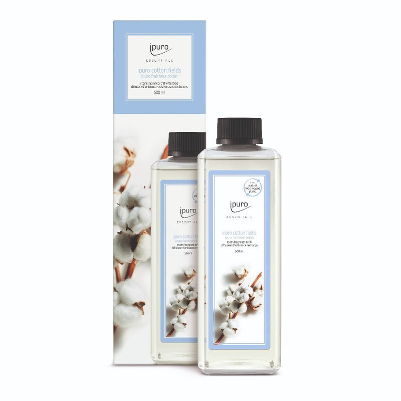 Afbeelding laden in galerijviewer, Ipuro geurdiffuser navulling cotton fields 500ml