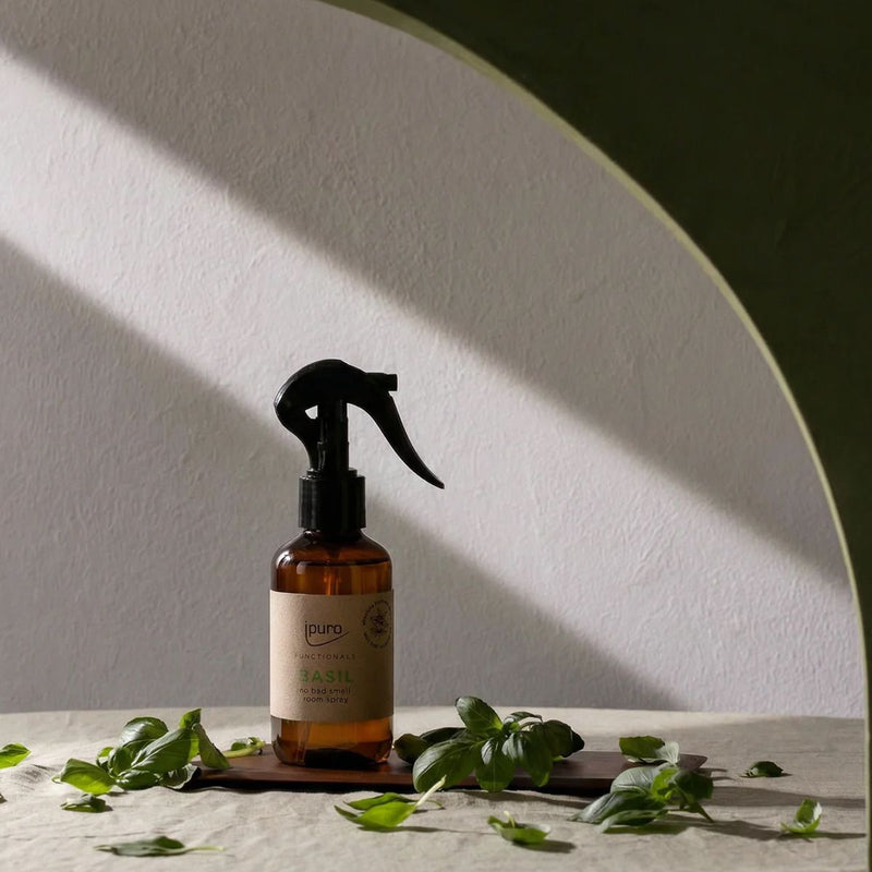 Afbeelding laden in galerijviewer, Ipuro roomspray basil 150ml