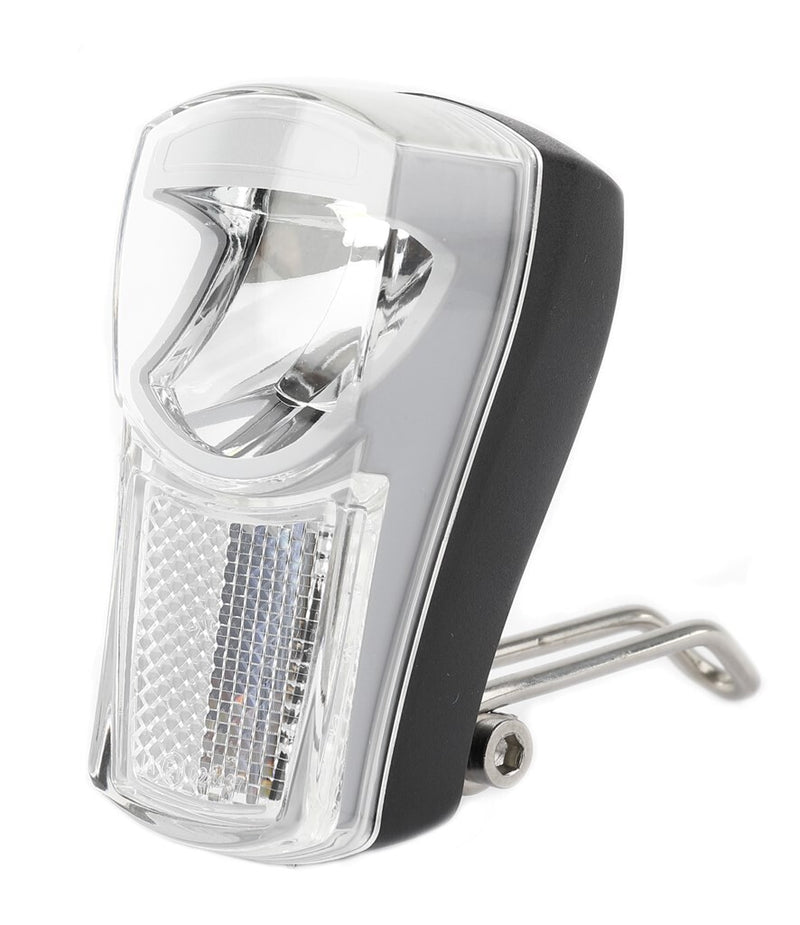Afbeelding laden in galerijviewer, Ikzilight koplamp The Boss, 1 witte led 20LUX. incl bracket en batterijen (hangverpakking)