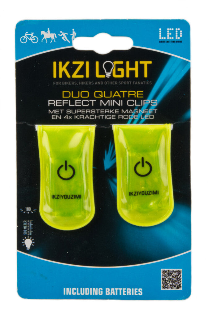 Afbeelding laden in galerijviewer, IKZI Light reflectie clip Duo Quatre batterij