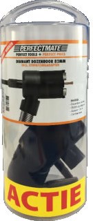Afbeelding laden in galerijviewer, Interdynamics inter dynamics epds82 diamant dozenboor 82mm + stofafzuigadapter - epds82