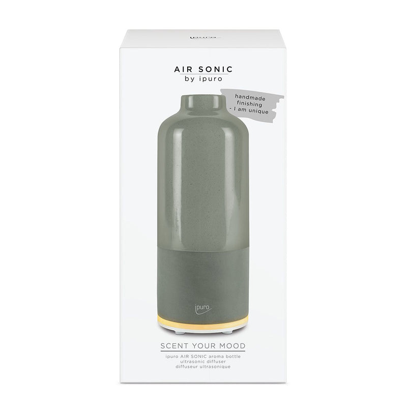 Afbeelding laden in galerijviewer, Ipuro air sonic aroma bottle grijs groen