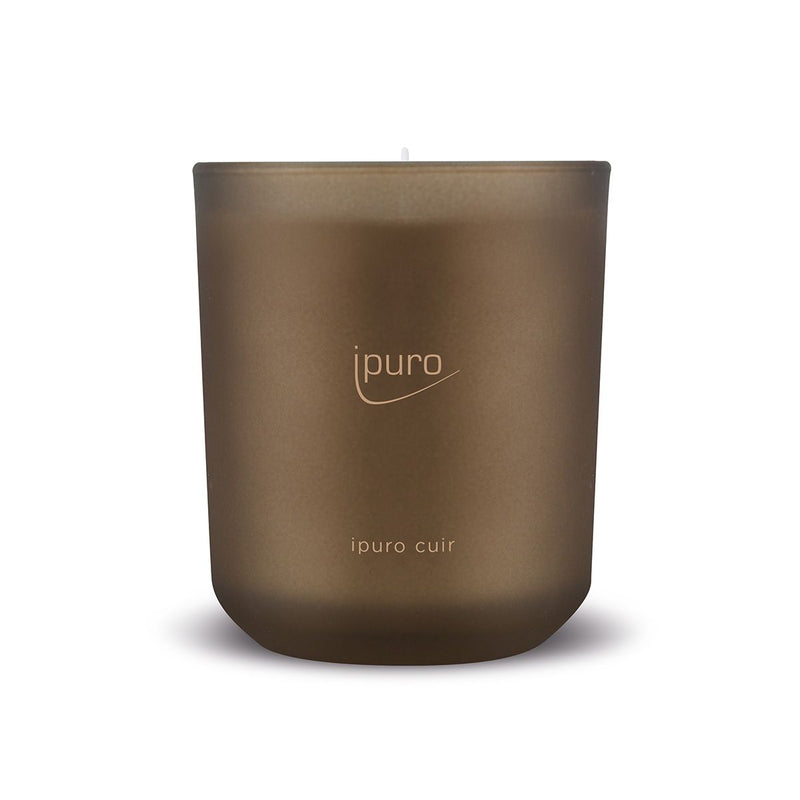 Afbeelding laden in galerijviewer, Ipuro geurkaars cuir 270gr