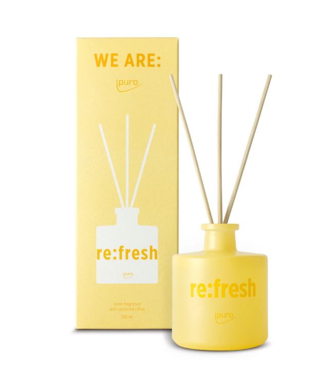 Afbeelding laden in galerijviewer, Ipuro geurdiffuser we are: re:fresh 100ml
