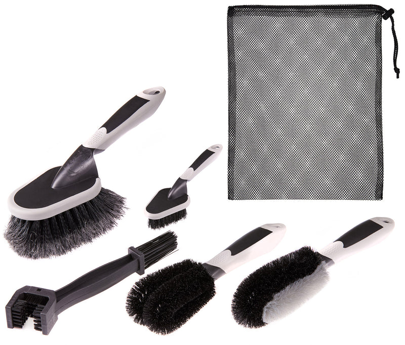 Afbeelding laden in galerijviewer, Katana bicycle cleaning set 5 pieces with mesh bag