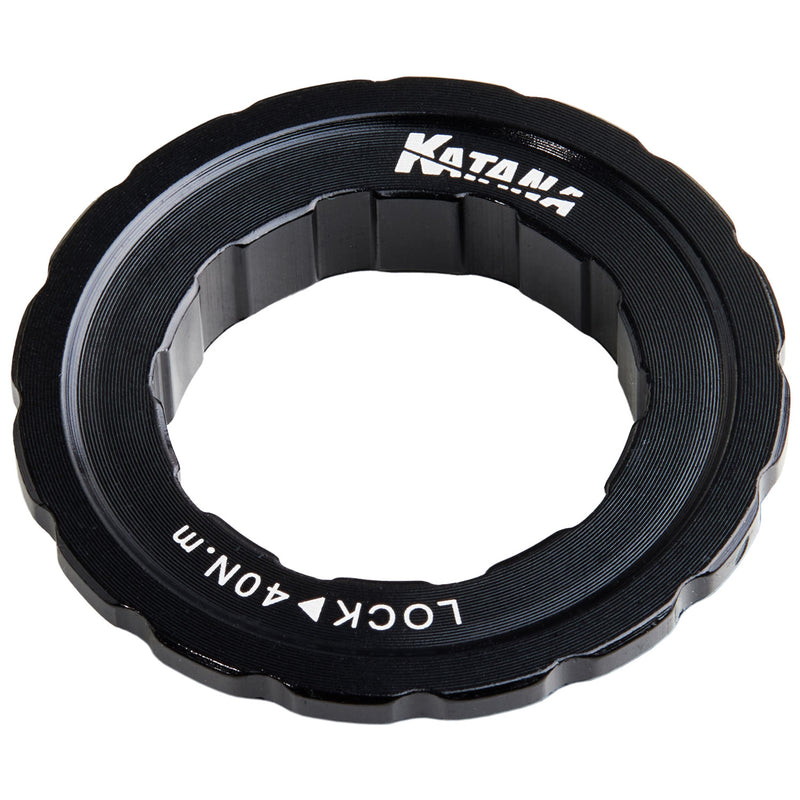 Afbeelding laden in galerijviewer, Katana lock ring for shimano center-lock external for 15 20 mm thru-axle