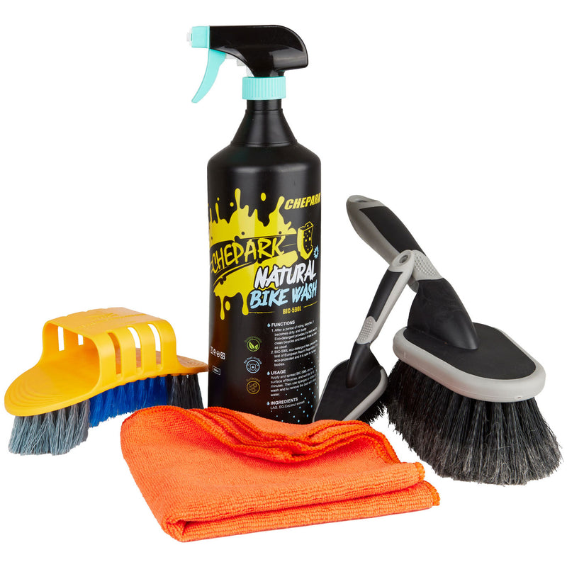 Afbeelding laden in galerijviewer, Katana easy clean 5-piece cleaning set with mesh bag