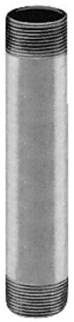 Afbeelding laden in galerijviewer, Kirchhoff smeedijzeren pijpnippel, verzinkt, 1 2 x 300 mm, (23) - 989822555