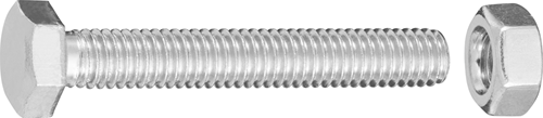 Afbeelding laden in galerijviewer, Connex zeskant tapbout m8x20 75st vz - kk4080820