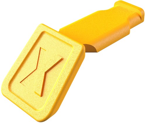 Afbeelding laden in galerijviewer, Knipex colorcode clips geel | 10 stuks - 00 61 10 cy