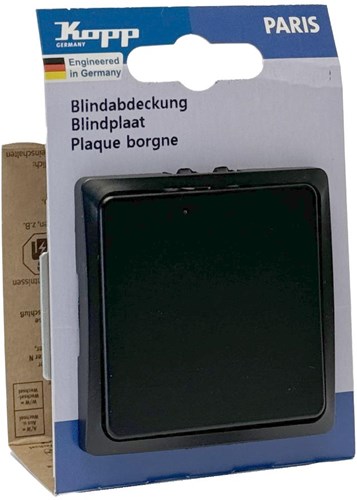 Afbeelding laden in galerijviewer, Enzo kopp paris mat zwart blindplaat - 4625250