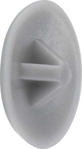 Afbeelding laden in galerijviewer, Connex afdekkap pz d12 pvc 50st gr - ky3180035