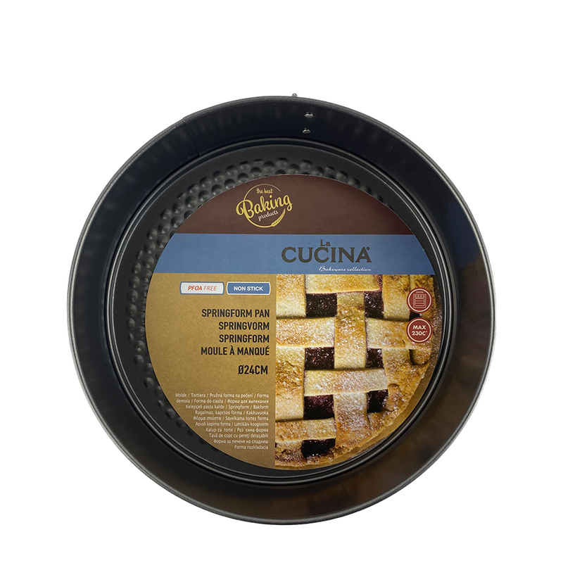 Afbeelding laden in galerijviewer, La cucina springvorm anti-kleef ø24cm