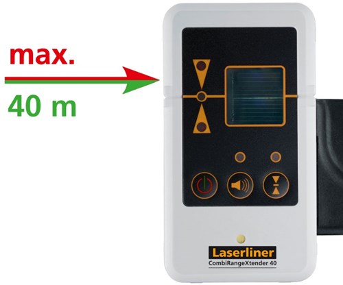 Afbeelding laden in galerijviewer, Laserliner combirangextender 40 laserontvanger - 033.35a