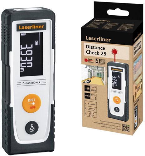 Afbeelding laden in galerijviewer, Laserliner distancecheck laserafstandsmeter | 25m - 080.805e