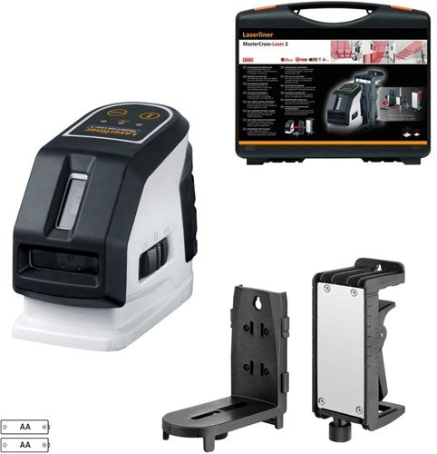 Afbeelding laden in galerijviewer, Laserliner mastercross-laser 2 kruislijnlaser - 031.350a