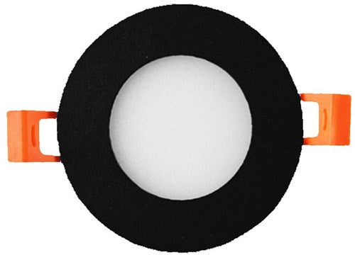 Afbeelding laden in galerijviewer, Enzo led panel downlight 3w 3000k incl. driver zwart - led2600