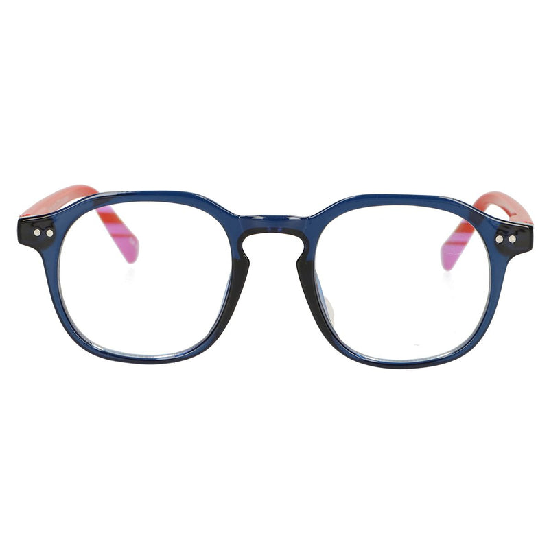 Afbeelding laden in galerijviewer, Spectrum computerbril blauw oranje 1.00