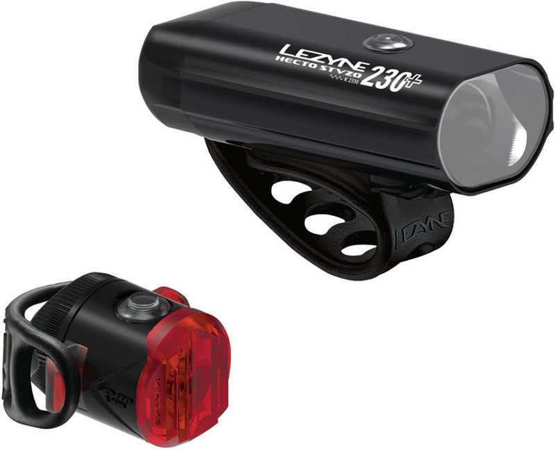 Afbeelding laden in galerijviewer, Lezyne hecto 230+ femto usb c lighting set
