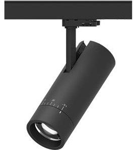 Afbeelding laden in galerijviewer, Enzo lival led railspot 3-fase 29w 3000k zwart 15-60gr lival surt - 5050622