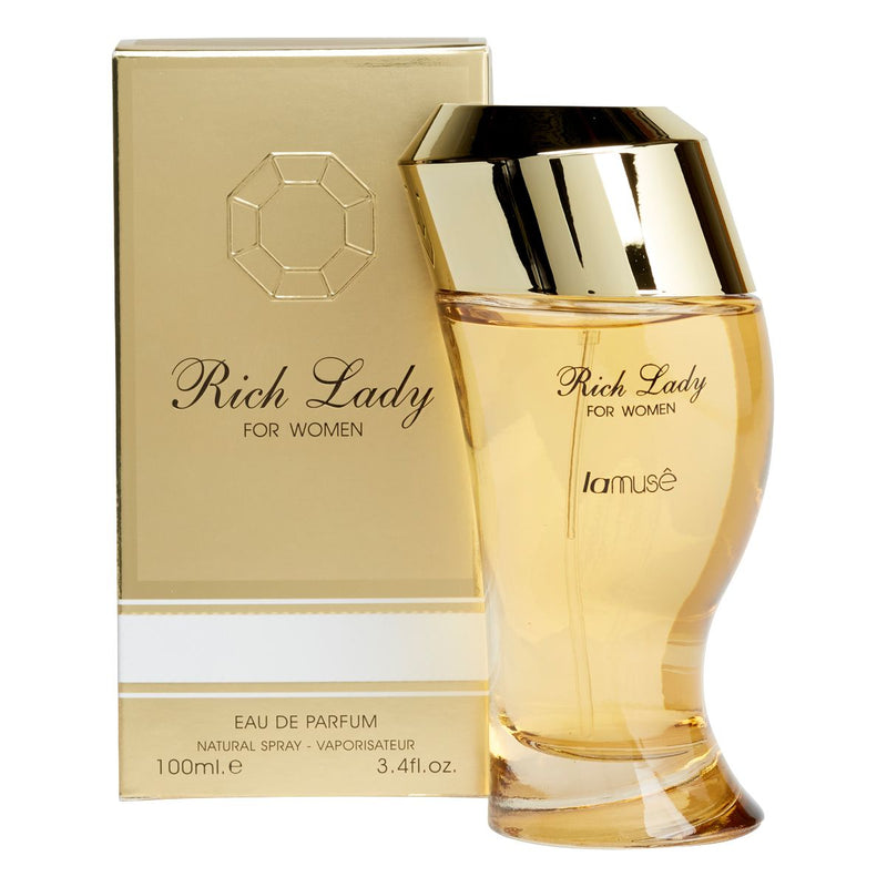 Afbeelding laden in galerijviewer, Lamusê by lattafa eau de parfum spray dames rich lady 100ml