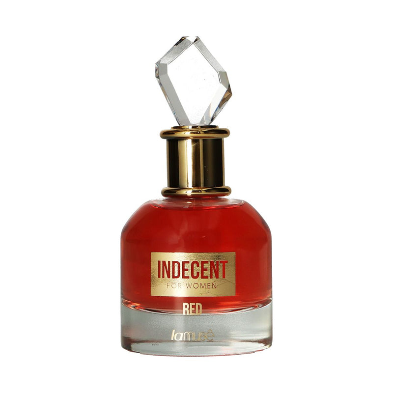 Afbeelding laden in galerijviewer, Lamusê by lattafa eau de parfum indecent red for women 100ml