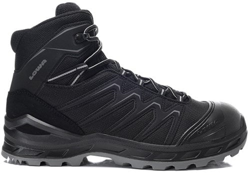 Afbeelding laden in galerijviewer, Lowa veiligheidsschoenen lowa werkschoen larrox work gtx mid 5480 s3 | zwart grijs | maat 46 - 4063606292718