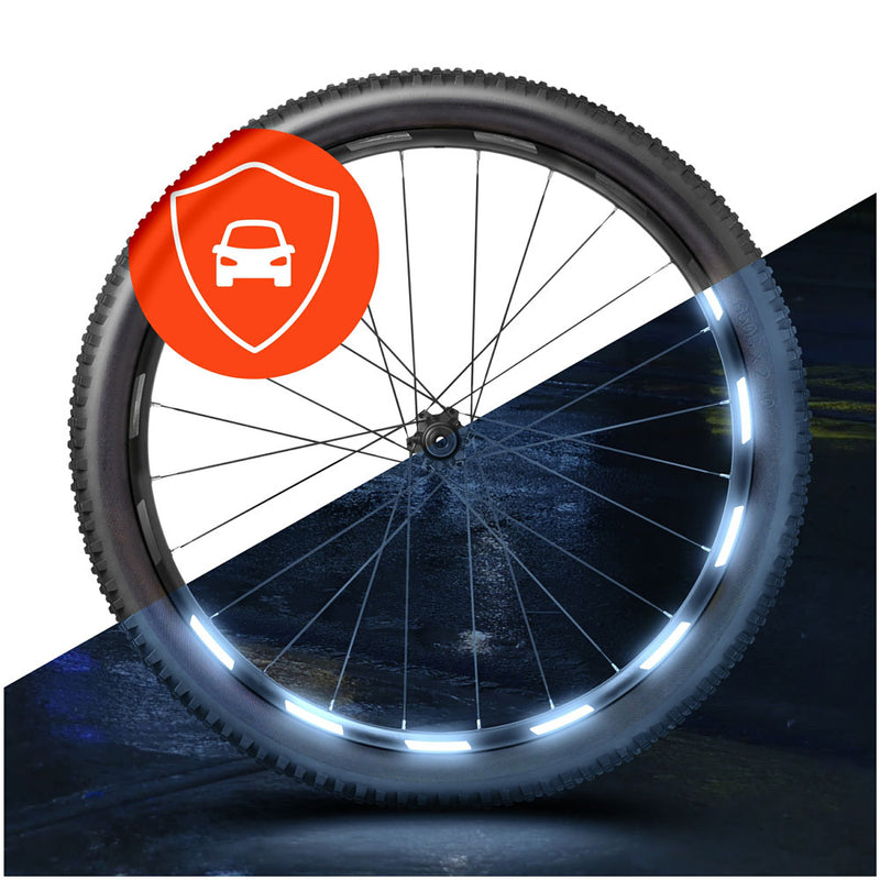 Afbeelding laden in galerijviewer, Luxshield reflex rim sticker stripes