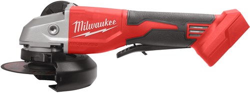 Afbeelding laden in galerijviewer, Milwaukee m18 blsag115xpd-0 | m18™ koolborstelloze 115mm haakse slijper met paddle schakelaar - 4933492647 4933492647
