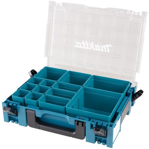 Afbeelding laden in galerijviewer, Makita accessoires 191x80-2 | mbox met transparant deksel en 13 uitneembare bakjes - 191x80-2