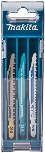 Afbeelding laden in galerijviewer, Makita accessoires b-44426 | decoupeerzaagbladenset | 10-delig | b-50, b-51, b-52, b-53 - b-44426
