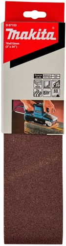 Afbeelding laden in galerijviewer, Makita accessoires d-67153 | schuurband | red k60 76x610 | 3 stuks - d-67153