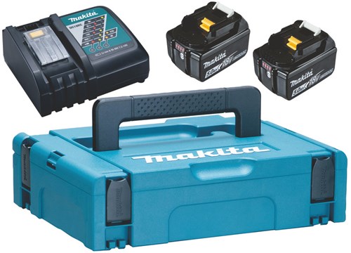Afbeelding laden in galerijviewer, Makita 197624-2 | lxt power source kit 18v in mbox (2x 5.0ah bl1850b accu + dc18rc snellader) - 197624-2