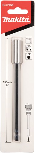 Afbeelding laden in galerijviewer, Makita accessoires makita bithouder mag. 1 4 150 mm - b-57750